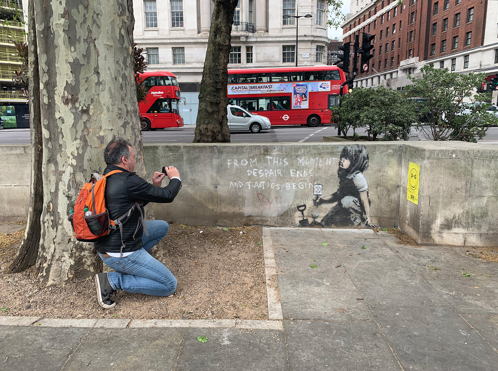 Is Banksy Back? - Marble Arch London