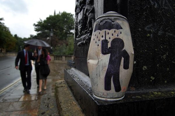 Pahnl Useless Umbrella Street Art