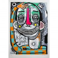 Joachim - King of Clowns chrome Print