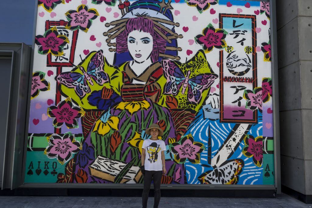 Lady AIKO Dubai Walls Street Art Festival