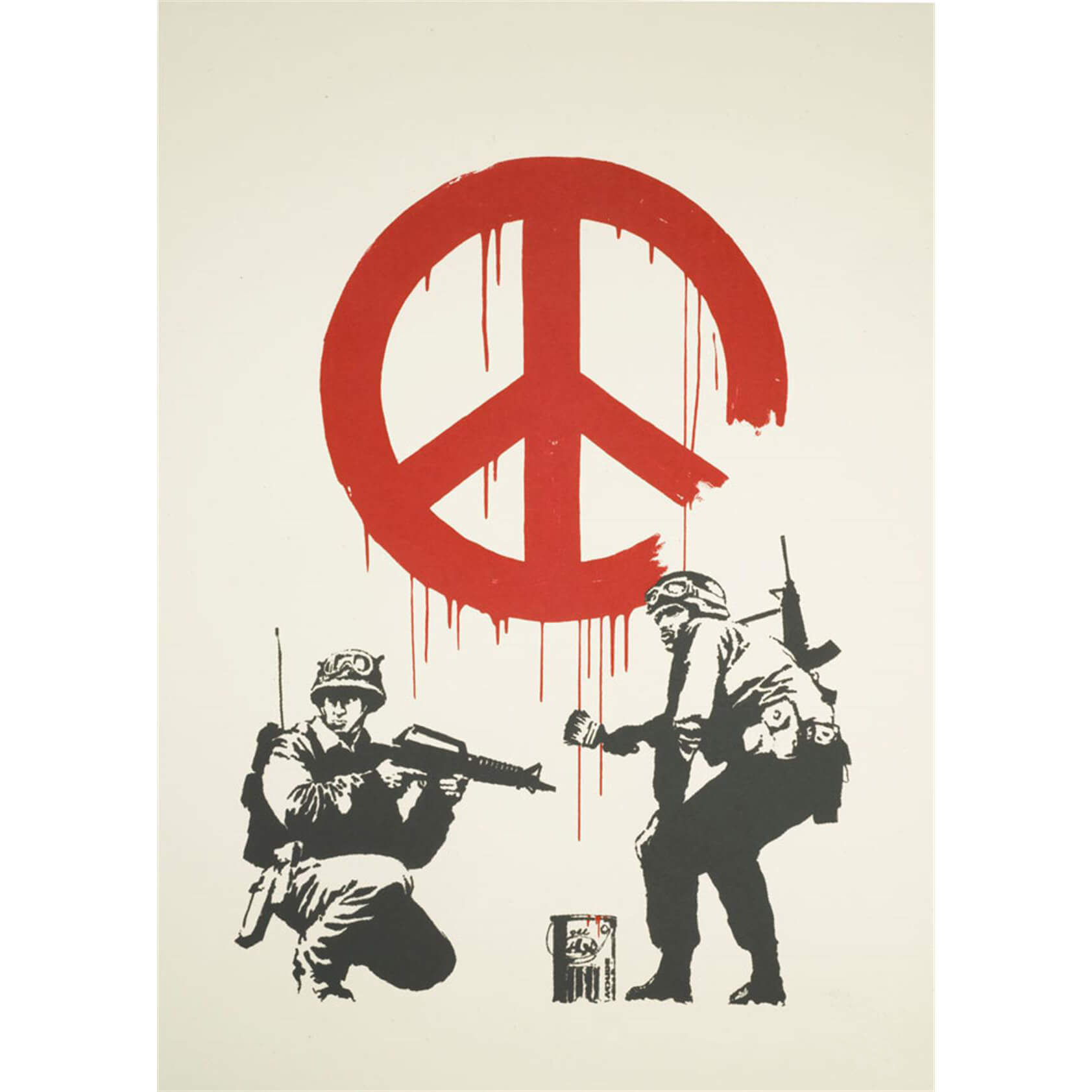 Banksy - CND Soldiers (Unsigned) Print