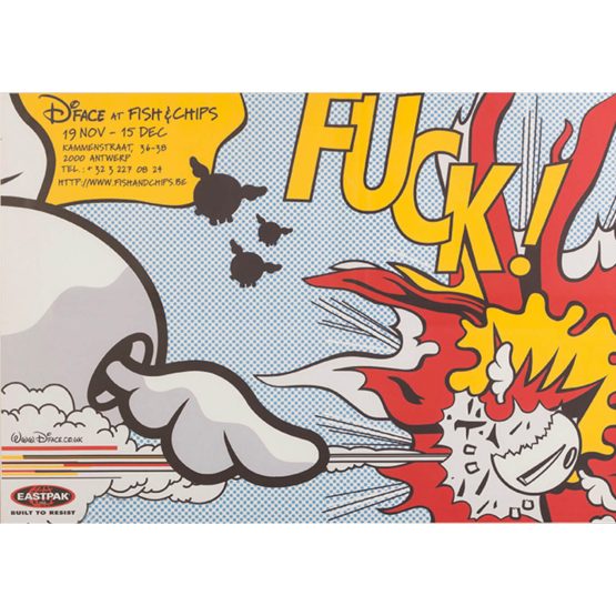 D*Face - Fuck Lichtenstein Print