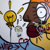 Hunto x Pichiavo Streets of London Canvas