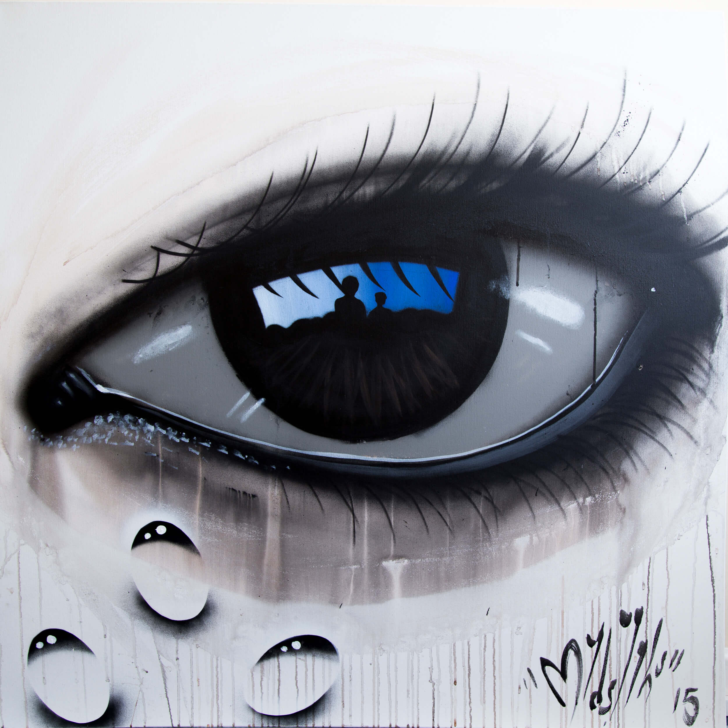 My Dog Sighs - Streets of London Canvas