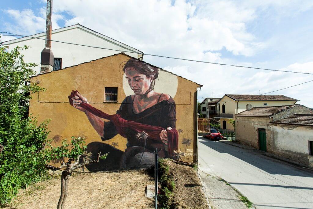 Nodo Milu Correch, Impronte Street Art Festival photo © Antonio Sena