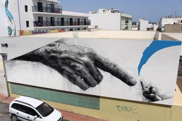 INO, Bloop Street Art Festival, Ibiza
