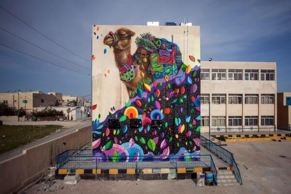 Ernesto Maranje, Street Art, Jordan