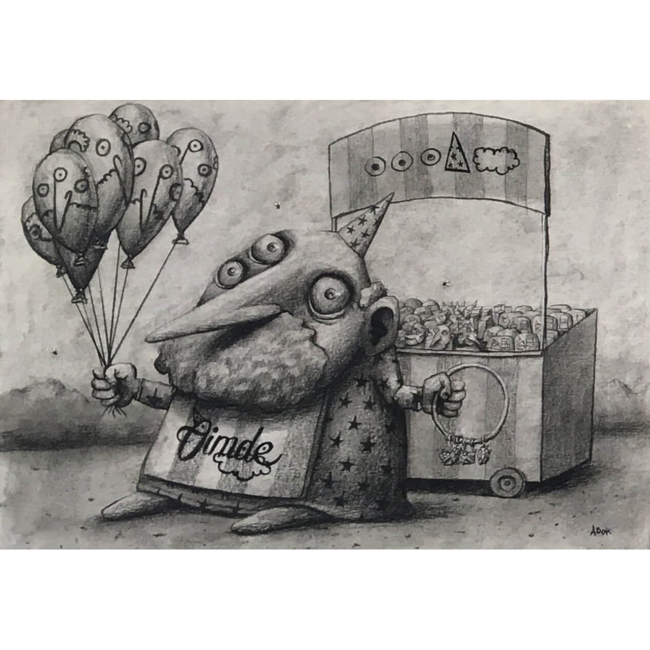 Ador - Original on Paper #4