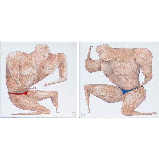 Bisser - Bodybuilders Diptych