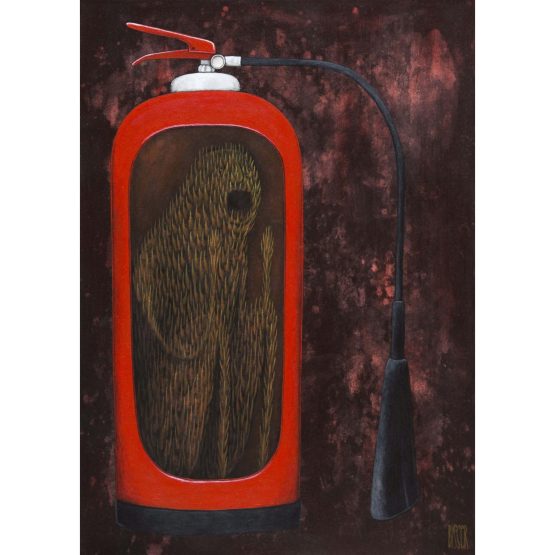 Bisser - Fire Extinguisher Canvas