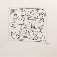 Hunto - Sketch on paper #4 - 2016