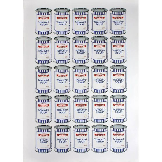 Banksy - Tesco Value Soup Cans