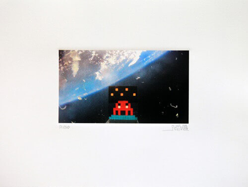 Space Invader - Art4Space 2D Print