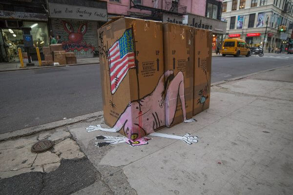 Art is Trash, New York City Street Art. Photo Credit Art is Tra$h