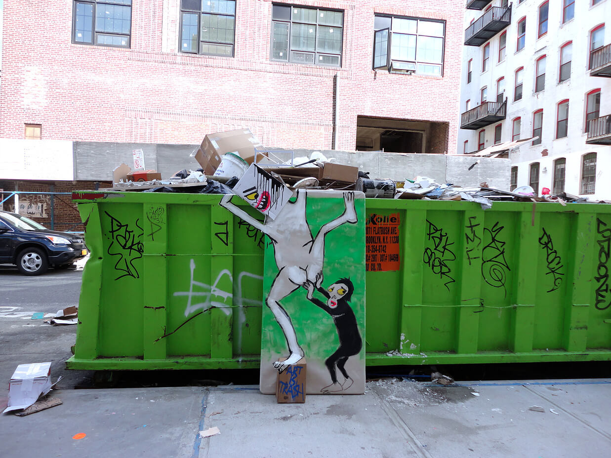 Taking out the Trash in New York City, Art is Trash 2016