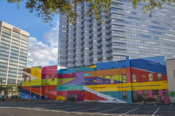 Kenor, Street art mural, Jacksonville, Florida. Photo credit Iryna Kanishcheva