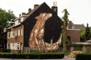 Dzia, Heerlen Murals, Street Art Netherlands. Photo Credit Henrik Haven