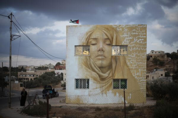 Jonathan Darby, Street Art Mural, Jordan Photo Credit aptART