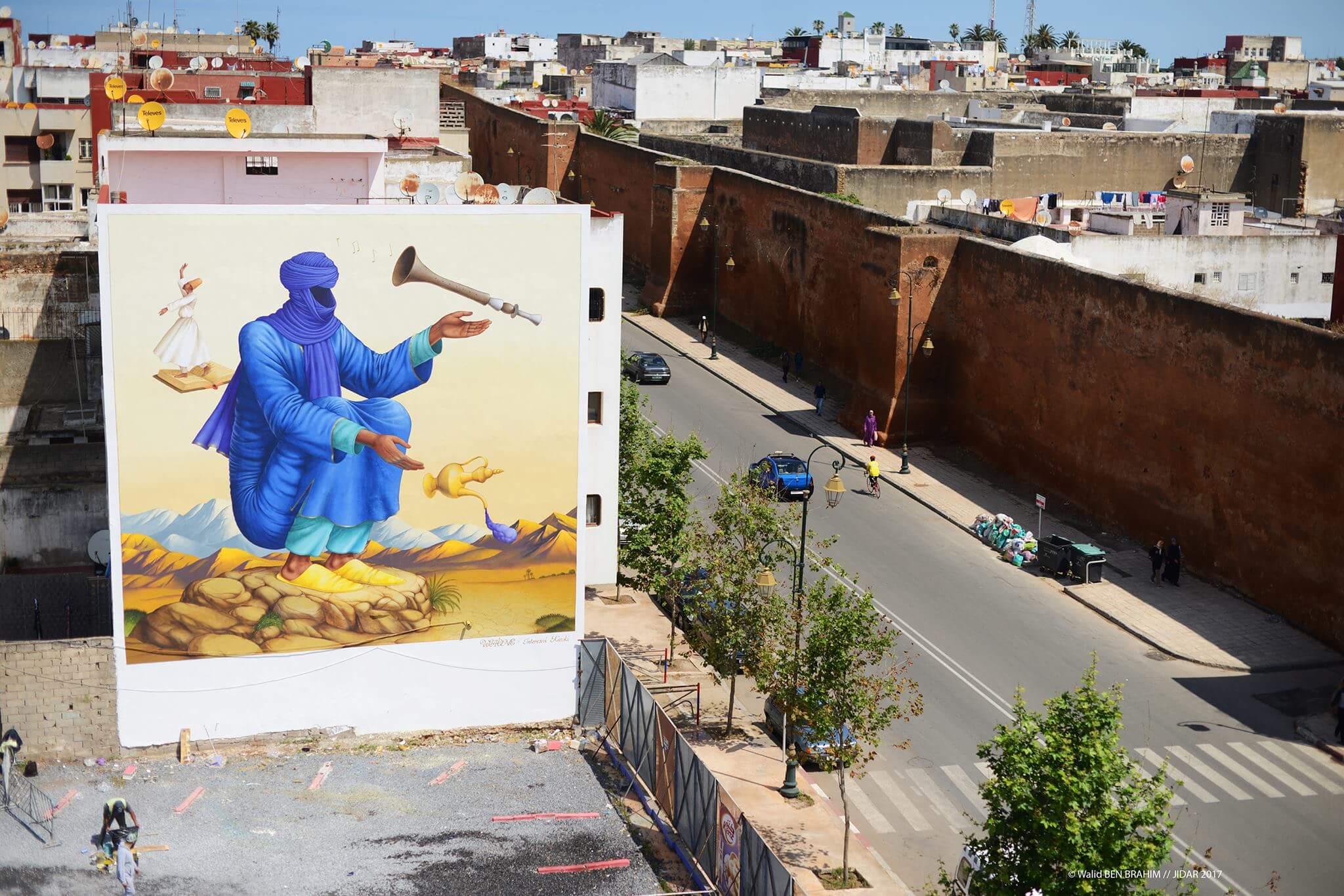 Jidar Street Art Festival, Rabat, Morocco 2017