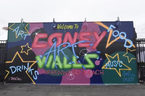 Crash, Coney Art Walls, New York City 2017. Photo Credit Martha Cooper