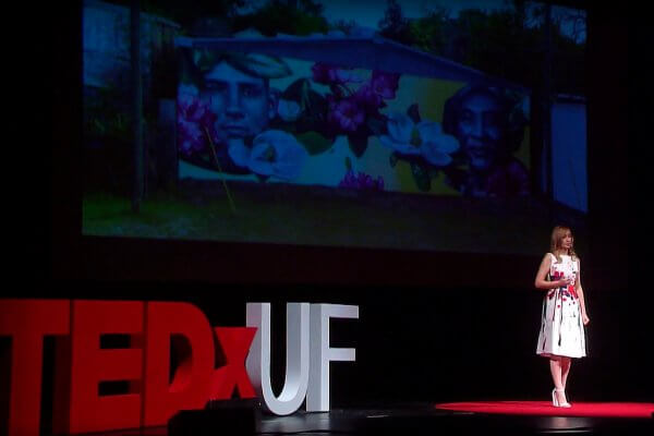 Iryna Kanishcheva, TED Talk ‘Connecting Communities Through Public Art’ 2017