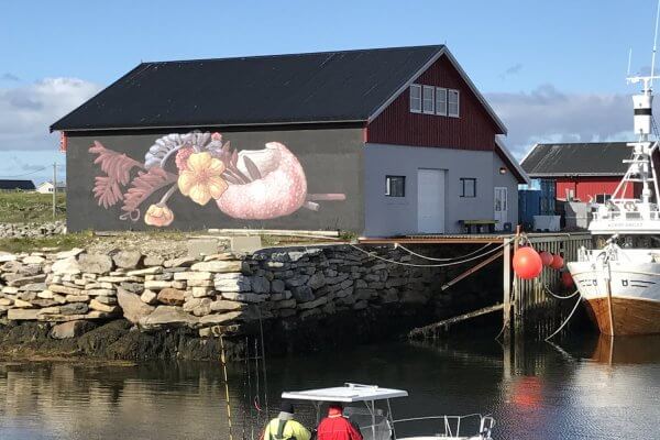 Pastel, UpNorth Street Art Festival, Røst, Norway 2017. Photo Credit @Toris64