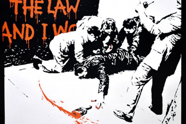 Banksy - I Fought The Law Print