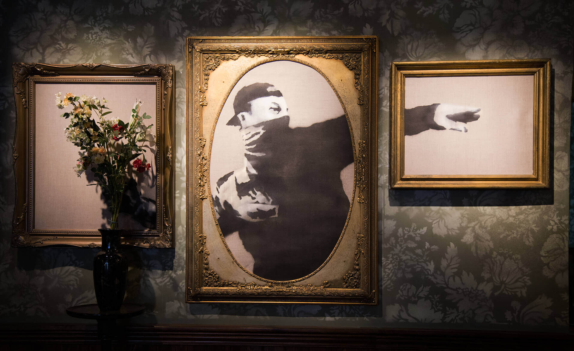 10 Facts about Banksy’s Iconic Flower Thrower / Love is in the Air