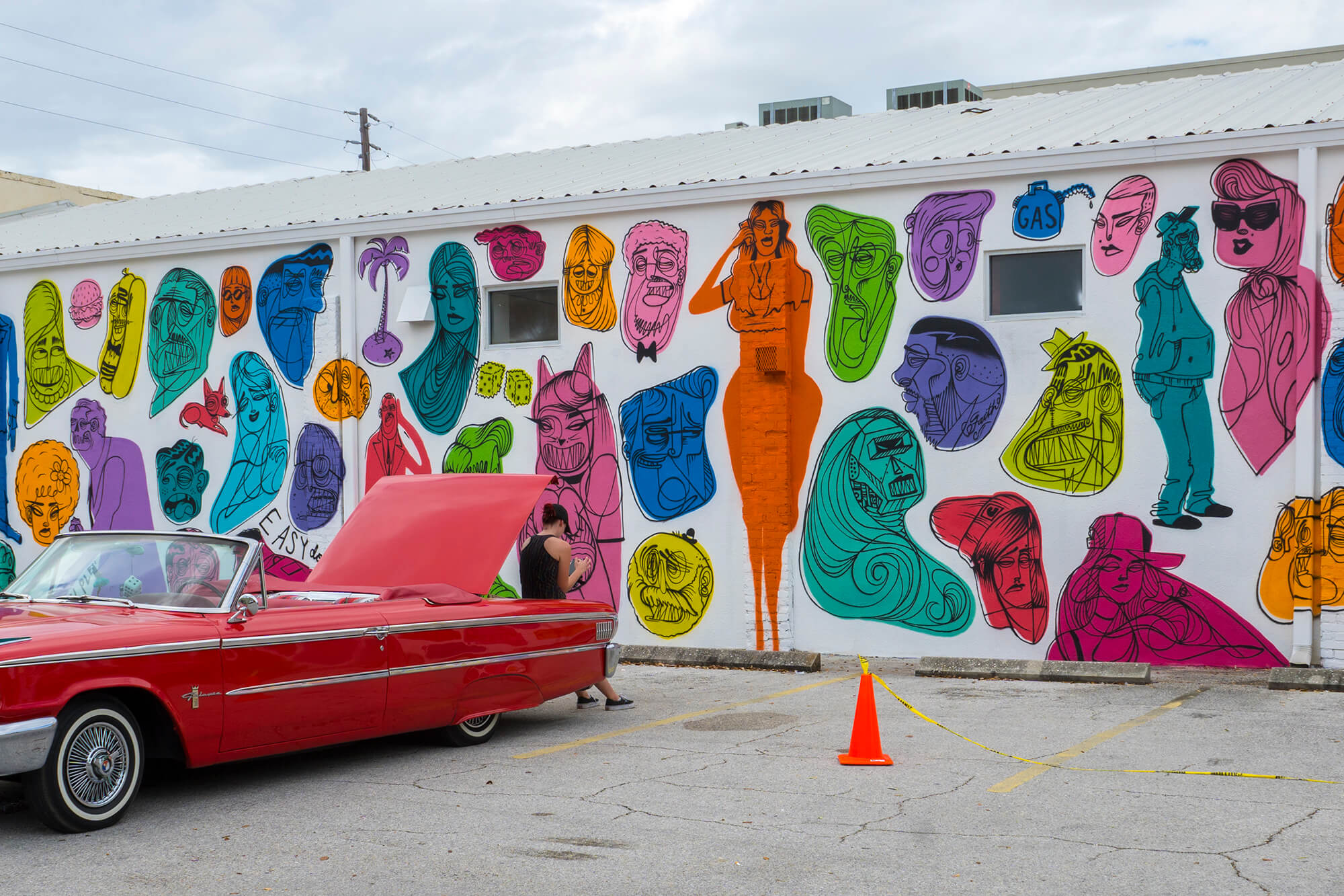 SHINE St. Petersburg Street Art Mural Festival, Florida 2017