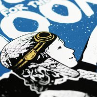 NME - Shoot For The Moon (Gold Edition) Print Detail