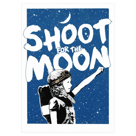 NME - Shoot For The Moon (Main Edition) Print