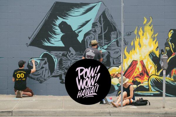 Pow! Wow! Street Art Festival, Hawaii 2018. Photo Credit Pow! Wow!