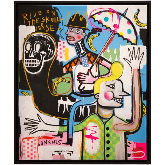 Joachim - Ride On The Skull-Horse Canvas
