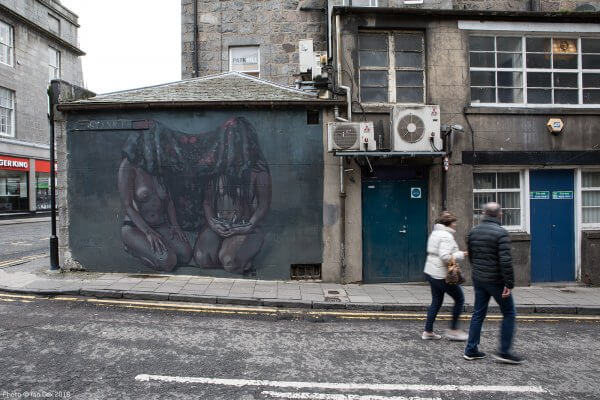 Milu Correch, Nuart Aberdeen Street Art Festival 2018. Photo Credit Ian Cox