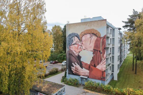 Teemu Mäenpää, Street Art Mural, Karakallio, Espoo, Finland. Photo Credit Tomi Salakari