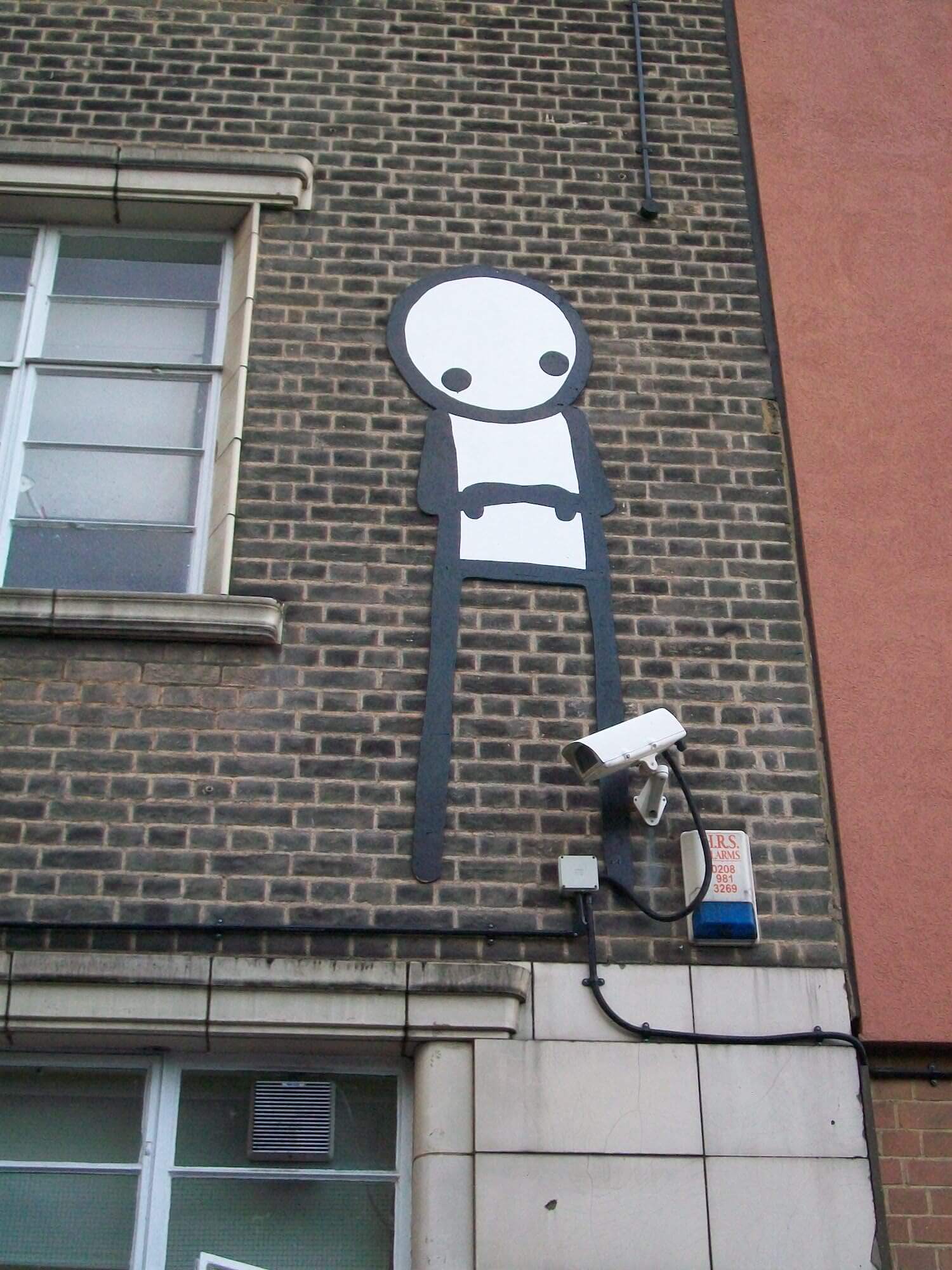 Street Artist Stik Auctions Rare Sculpture in aid of Cardboard Citizens Charity, Christies 2018