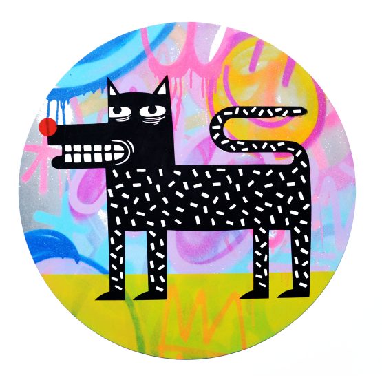 Joachim - The Watchdog (Graffiti Pop on Aluminium Hand finished Edition) #1