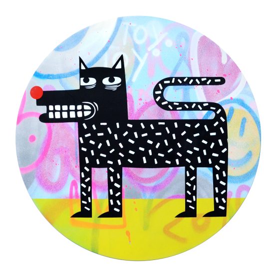 Joachim - The Watchdog (Graffiti Pop on Aluminium Hand finished Edition) #3