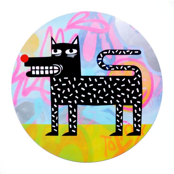 Joachim - The Watchdog (Graffiti Pop on Aluminium Hand finished Edition) #5