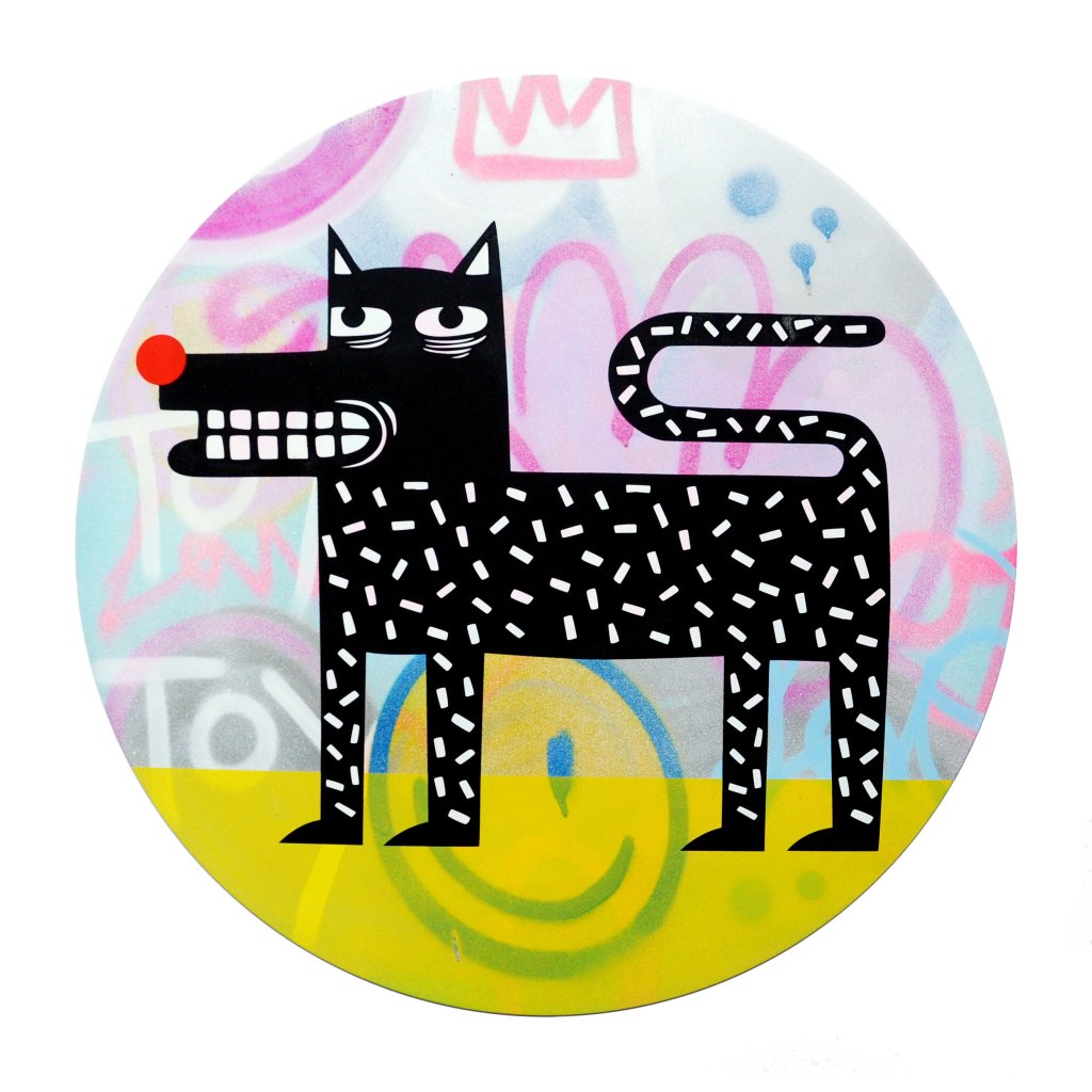 Joachim - The Watchdog (Graffiti Pop on Aluminium Hand finished Edition) #6