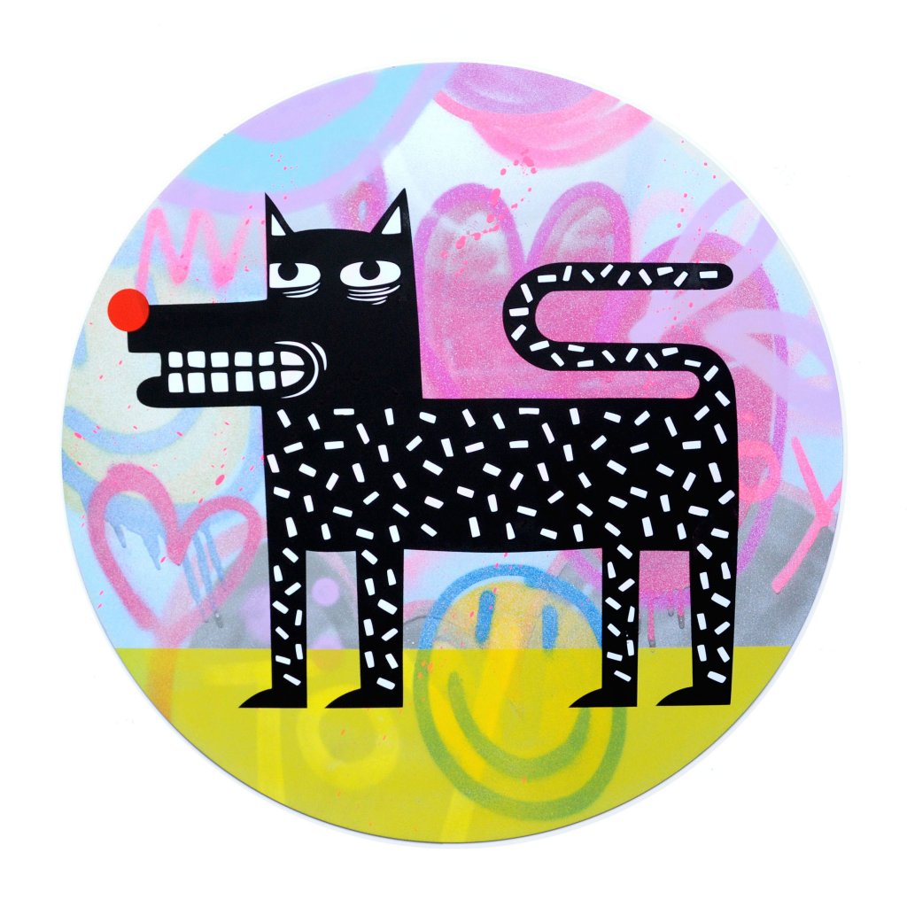 Joachim - The Watchdog (Graffiti Pop on Aluminium Hand finished Edition) #7