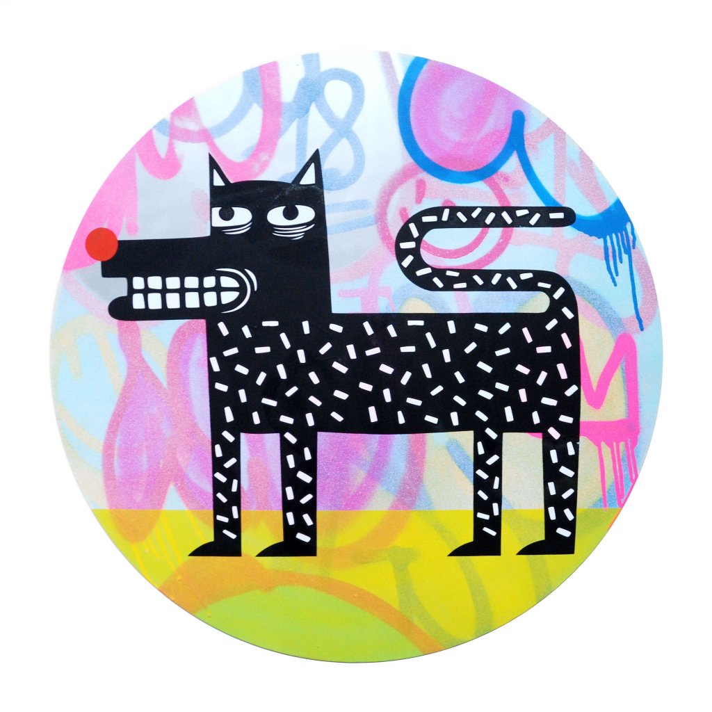 Joachim - The Watchdog (Graffiti Pop on Aluminium Hand finished Edition) #8