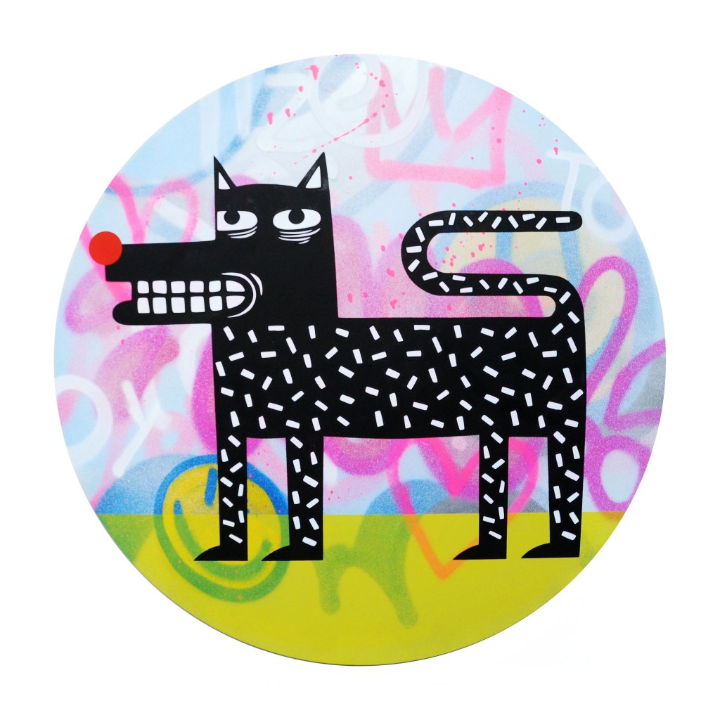 Joachim - The Watchdog (Graffiti Pop on Aluminium Hand finished Edition) #9