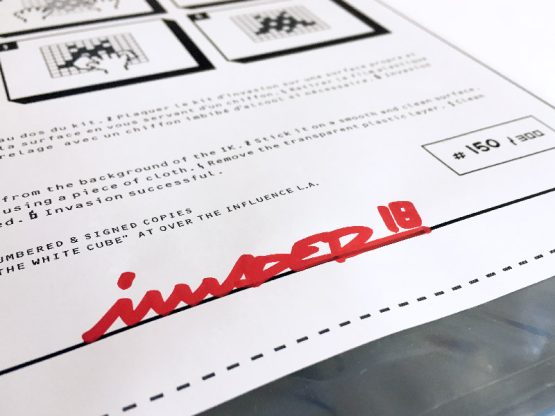 Space Invader - Invasion Kit #18 L.A. 2018