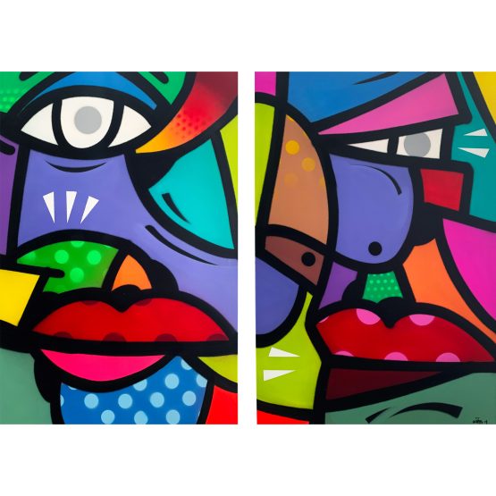 Hunto - Untitled Diptych (2019)