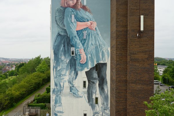 Fintan Magee,”Out in the Open”, Aalborg 2019. Photo Credit Kirk gallery