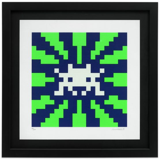 Invader - Sunset (Blue & Green GID)