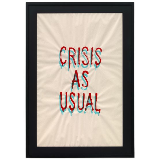 Banksy - GDP Crisis As Usual