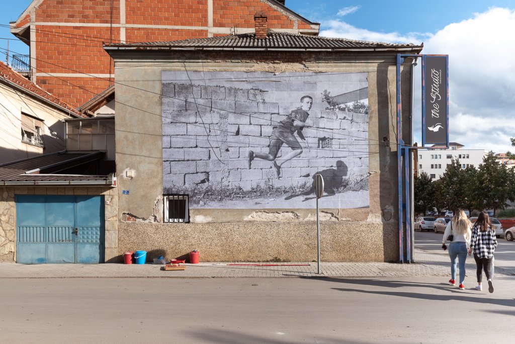 Axel Void and Aruallan. Mural Fest Kosovo / Void Projects 2020. Photo Credit Aruallan