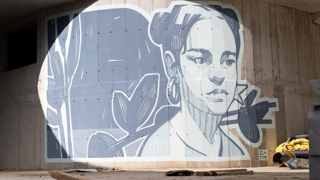 Zane Prater. Mural Fest Kosovo / Void Projects 2020. Photo Credit Doug Gillen